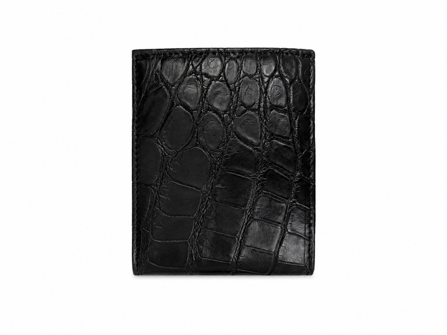 Black crocodile Wallet