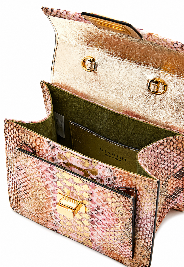 Pink Butterfly Art Bag