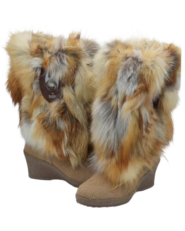 Cognac Fox Boots