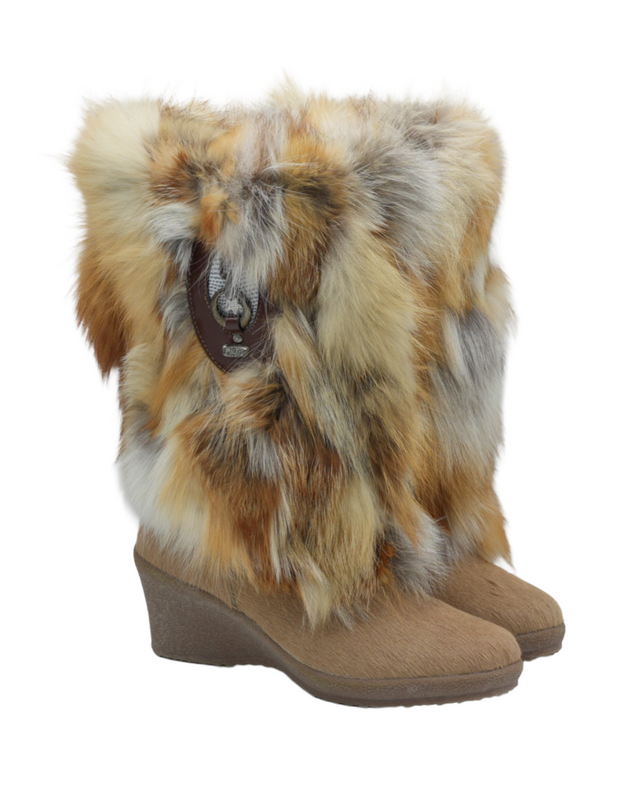Cognac Fox Boots