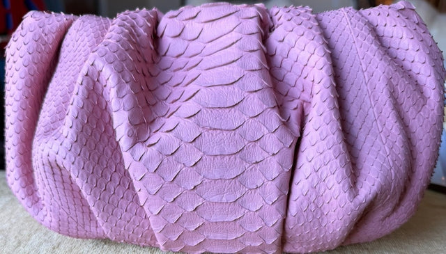 Purple Pillow Mini Pouch Bag