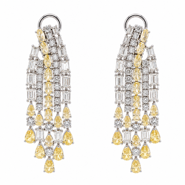 Gold Chandelier Earrings