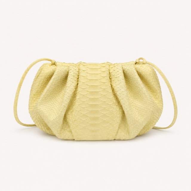 Yellow Pillow Mini Pouch Bag