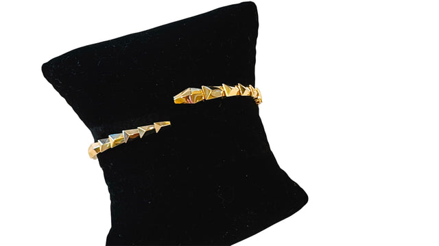 14k gold snake bracelet