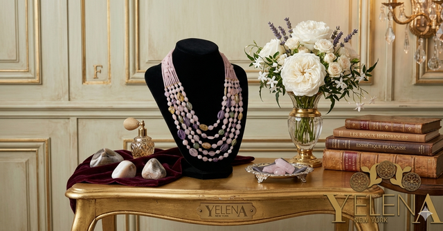 multi-strand statement necklace