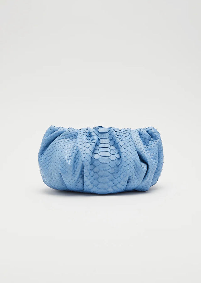 Blue Pillow Mini Pouch Bag