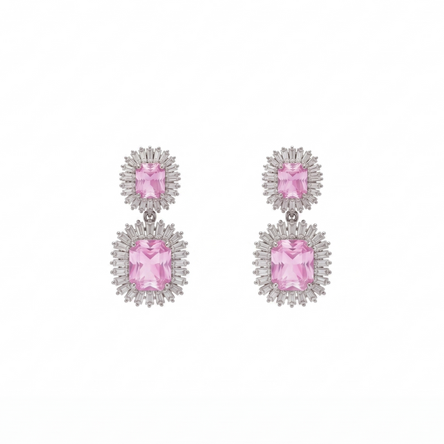 Pink Earrings