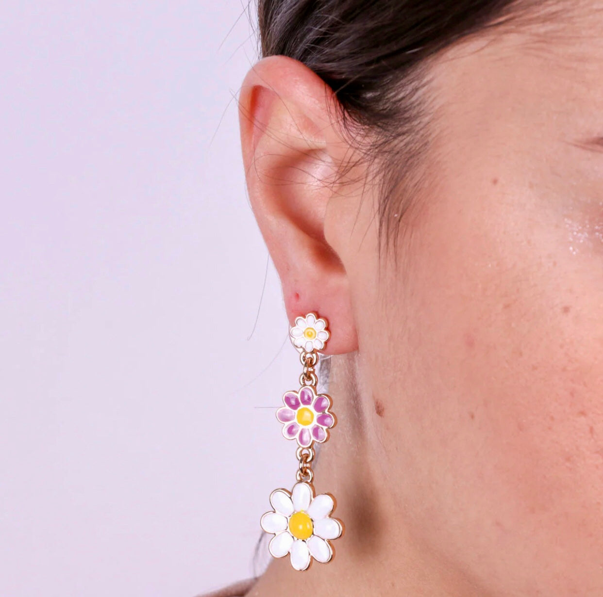 Daisy on sale dangle earrings