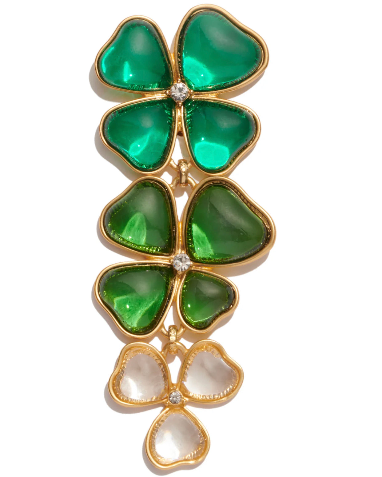 Buy Green Pearl Drop Earrings by Zevar by Geeta Online at Aza Fashions.