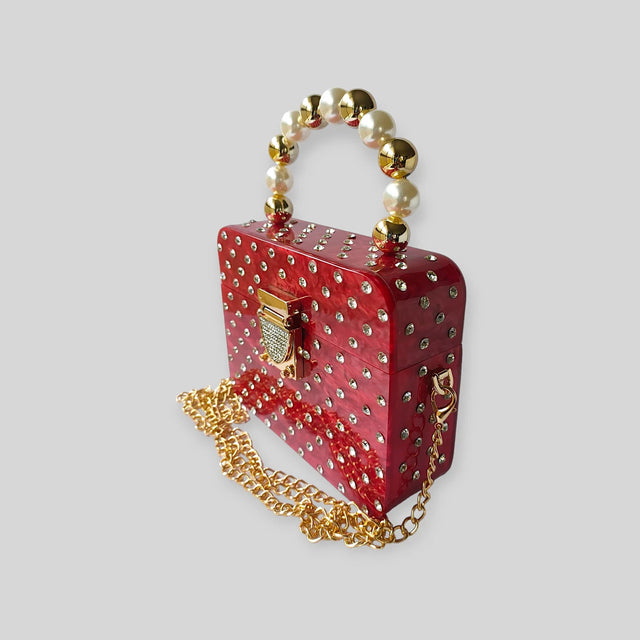 ENCHANT Red Acrylic Bag