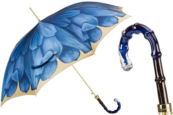 BLUE DAHLIA UMBRELLA