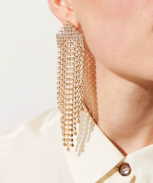 Anastasia earrings in Gold
