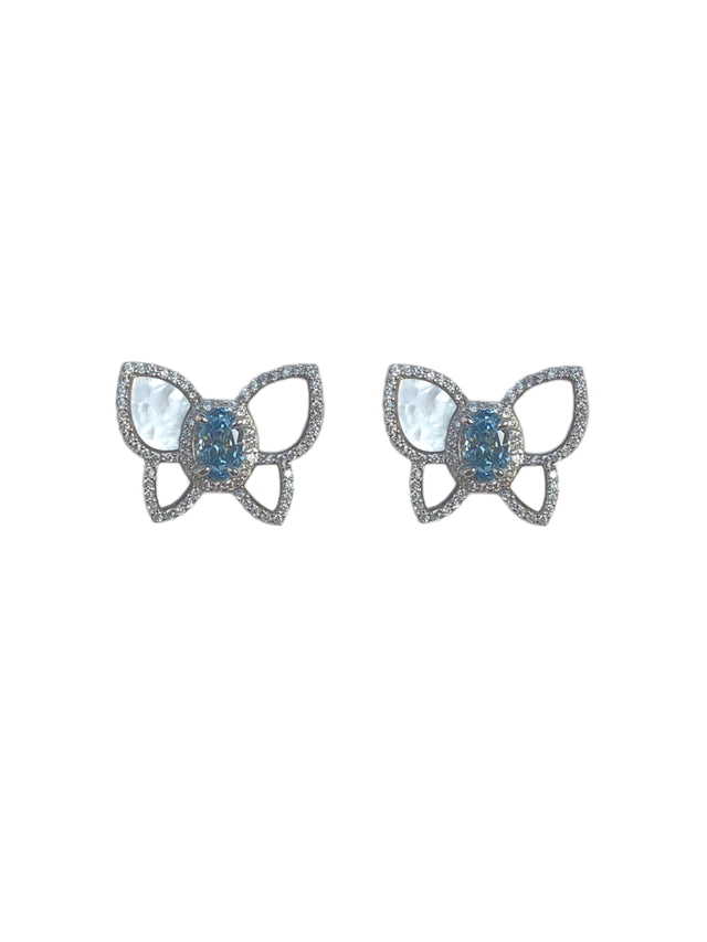 Mother of Pearl butterfly earrings