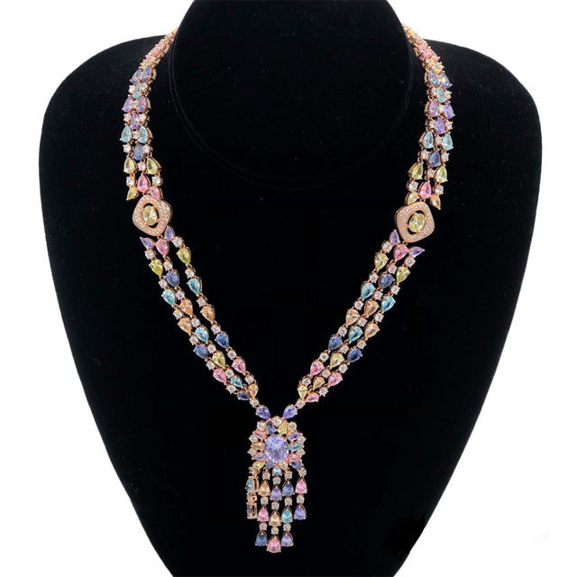 Capri jewel necklace