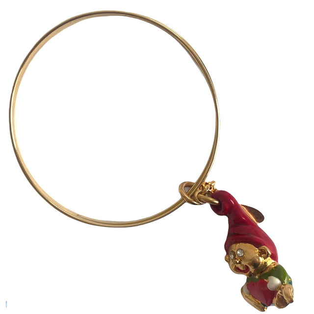 Creart “Gnome in Love” Charm Bracelet